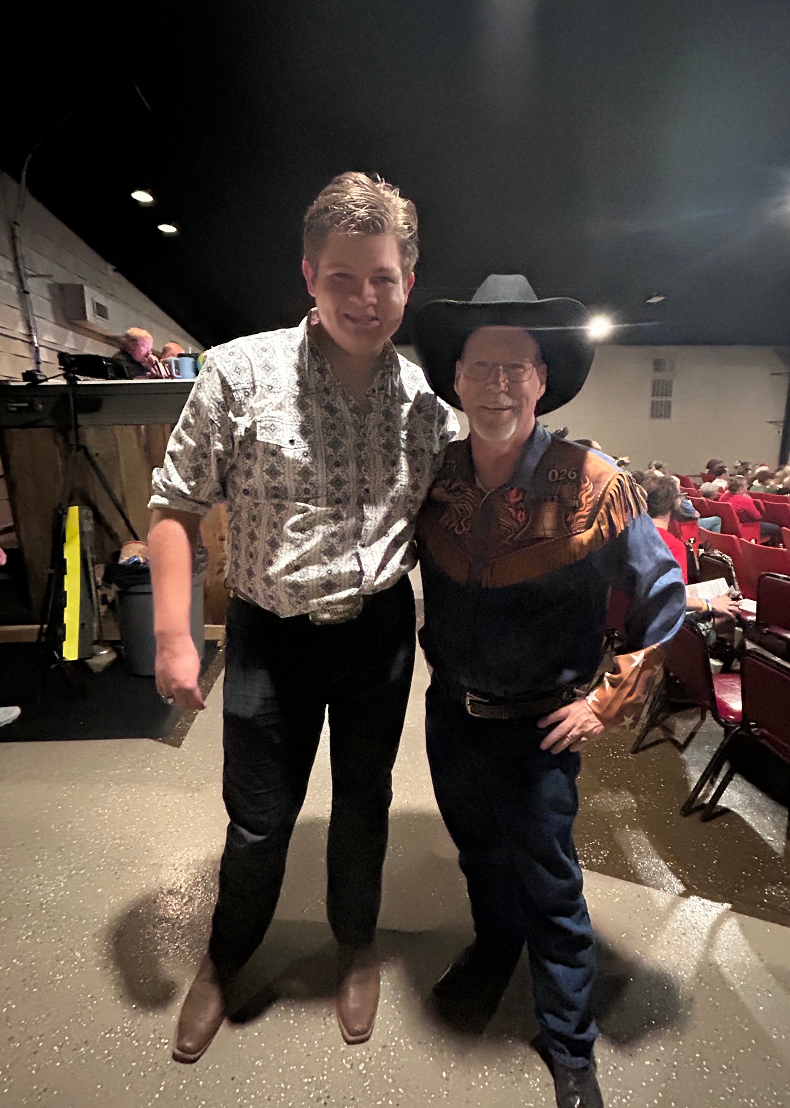 Alex Miller and Al at the Lincoln Jamboree in 2026.