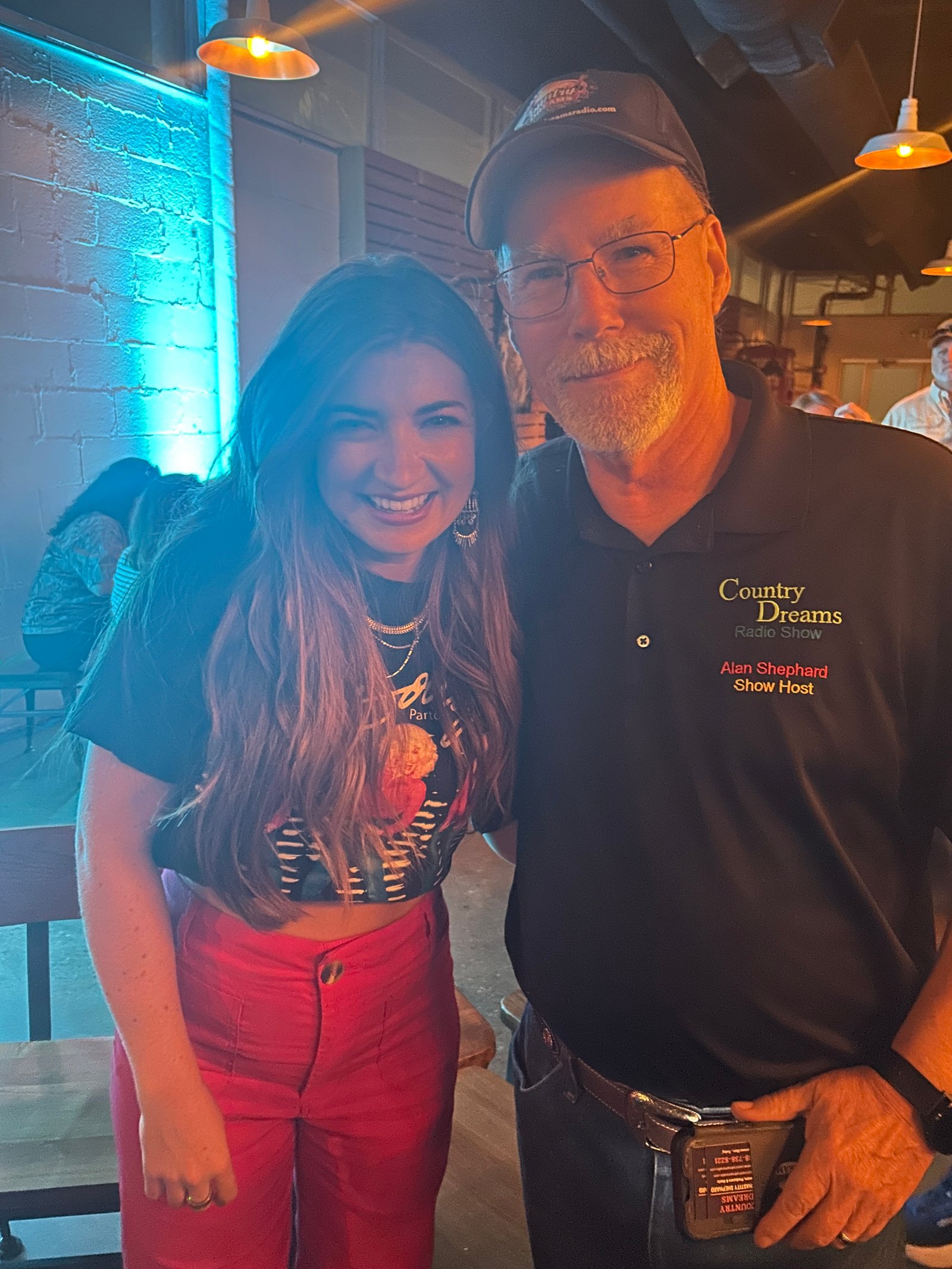 Canadian singer Tenille Arts & Al at the Listening Room in 2026